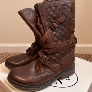 Steve Madden combat style boots